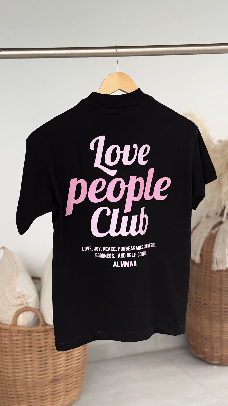 Love people club Negra Pink ( S-M-L)