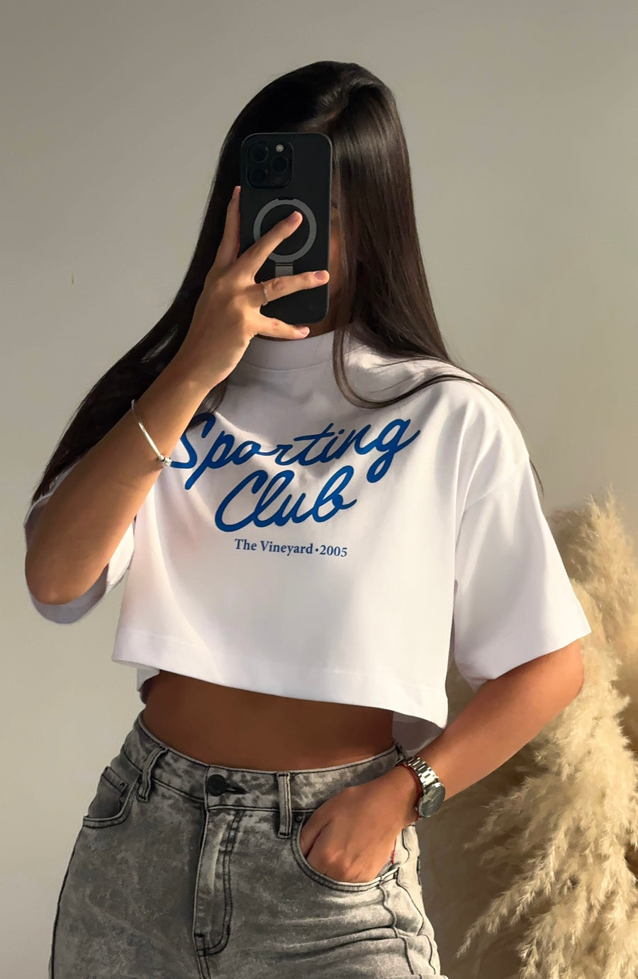 Sport club crop top (M-L)