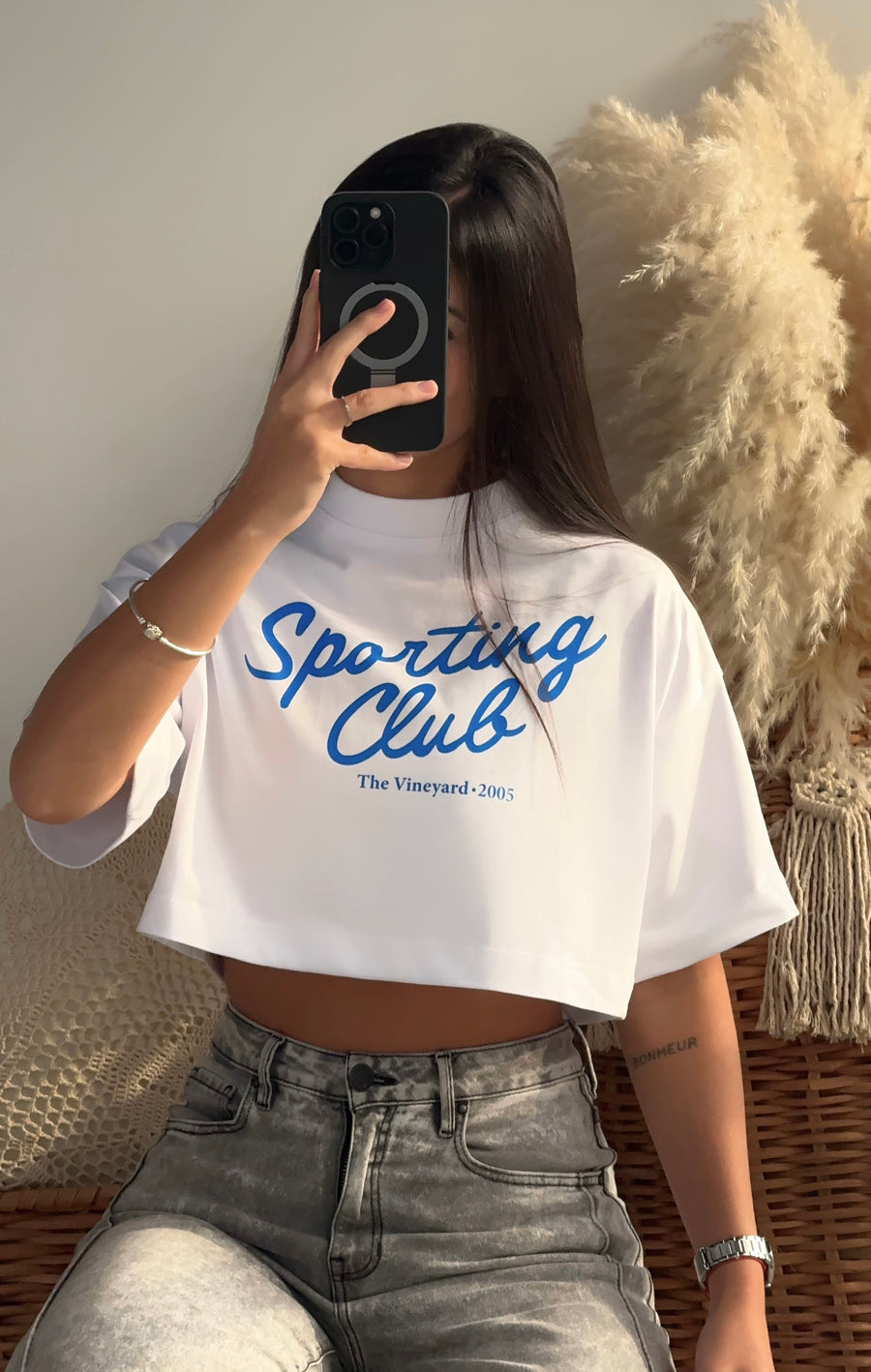 Sport club crop top (M-L)