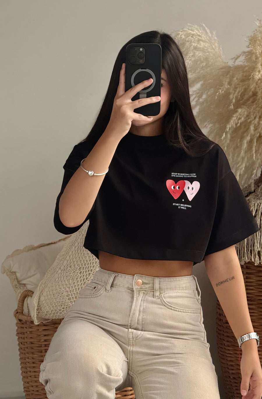 Línea pura crop top (S-L)