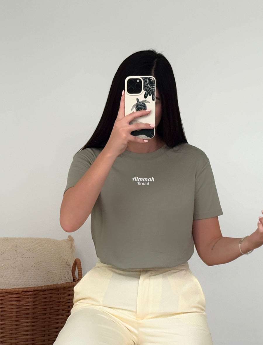Almmah basic verde militar (S-M-L)