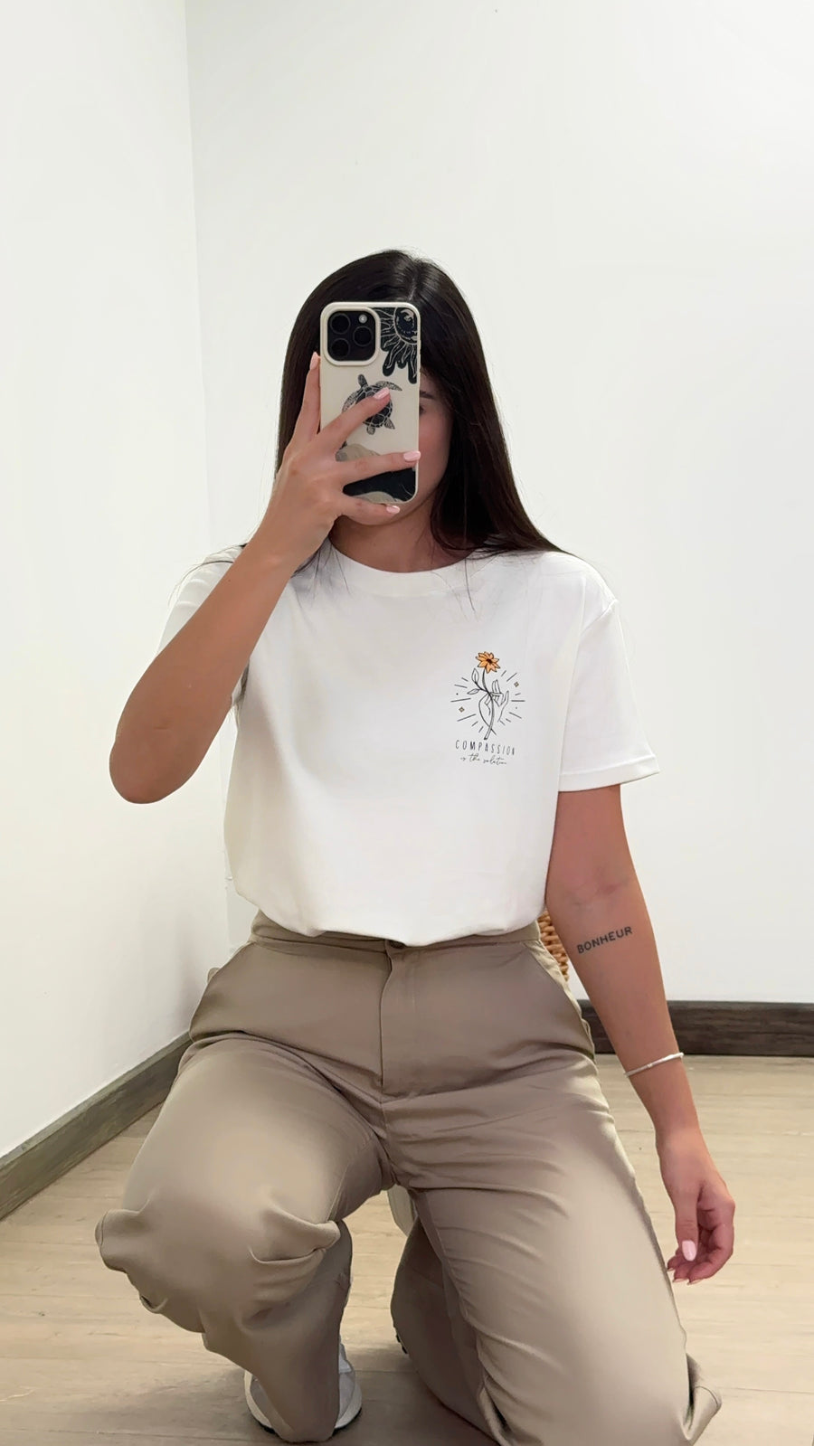 Compassion blanco perla   (S-M-L)