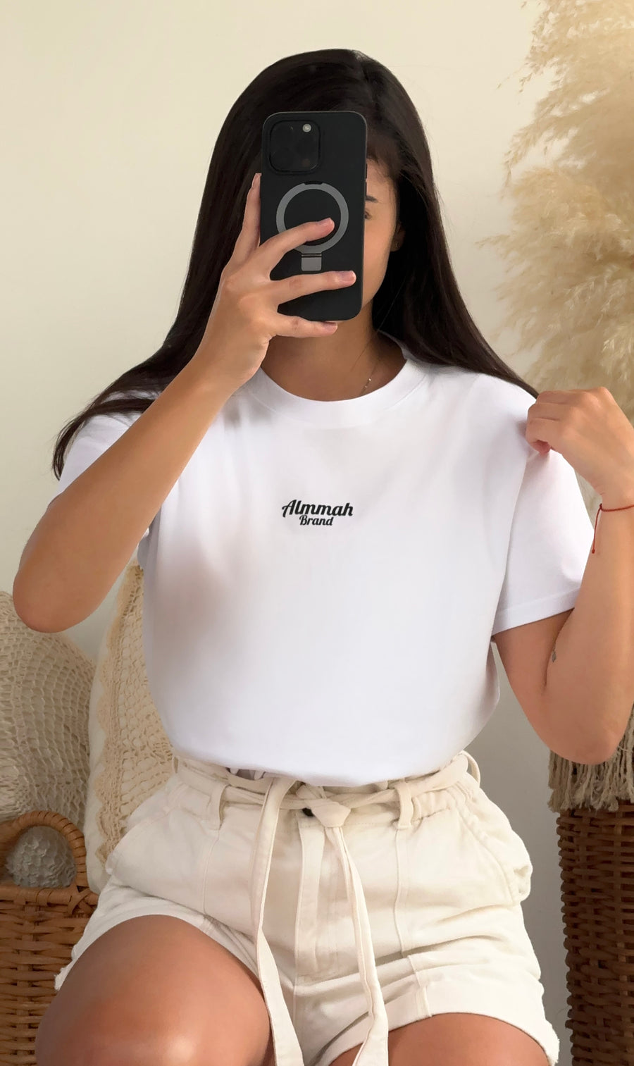 Almmah Basic blanca (S-M-L)