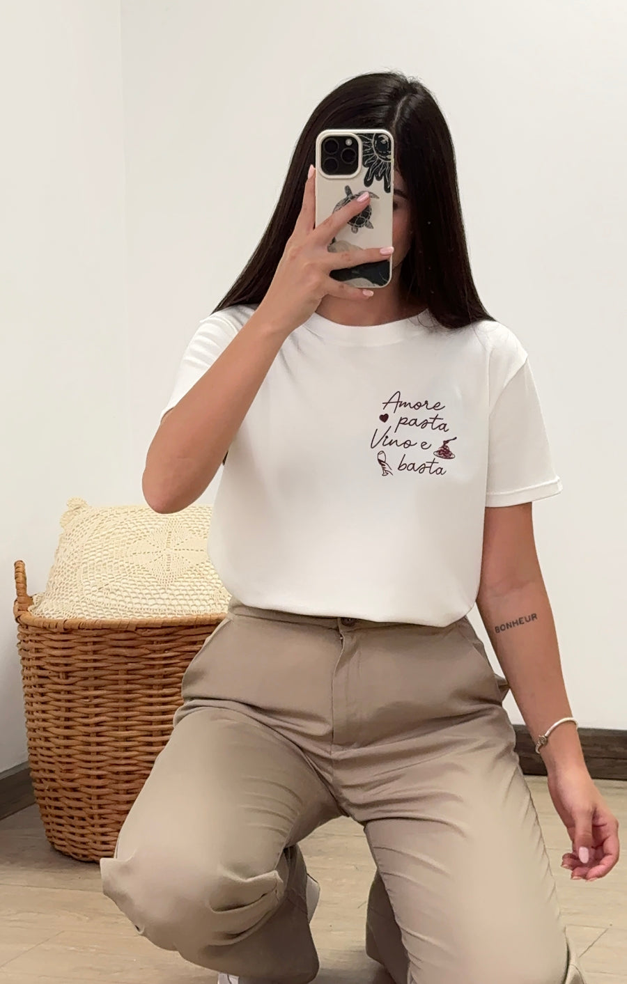 Amore blanco perla   (S-M-L)