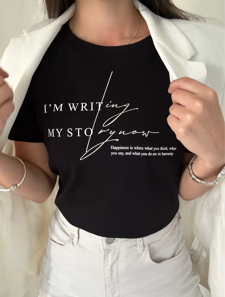 Im writing my story now (M)